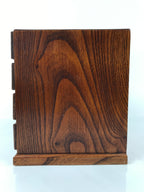 Japanese Wooden Tansu Storage Chest Haribako Vtg Sewing Box 4 Drawers Brown T410