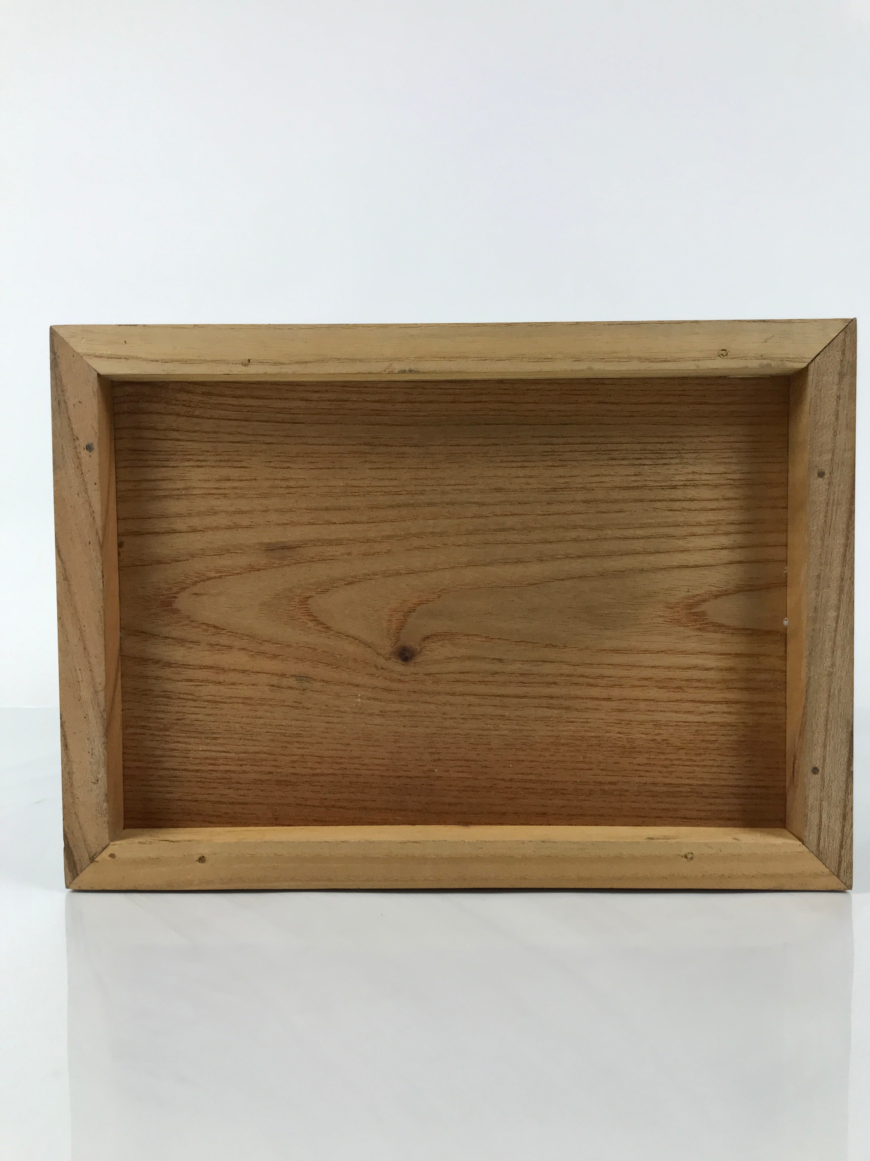 Japanese Wooden Tansu Storage Chest Haribako Vtg Sewing Box 4 Drawers Brown T410