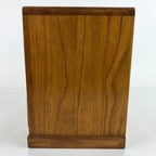 Japanese Wooden Tansu Storage Chest Vtg Haribako 3 Drawers Light Brown T379