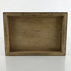Japanese Wooden Tansu Storage Chest Vtg Haribako 3 Drawers Light Brown T379