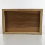 Japanese Wooden Tansu Storage Chest Vtg Haribako 4 Drawers Reddish Brown T380