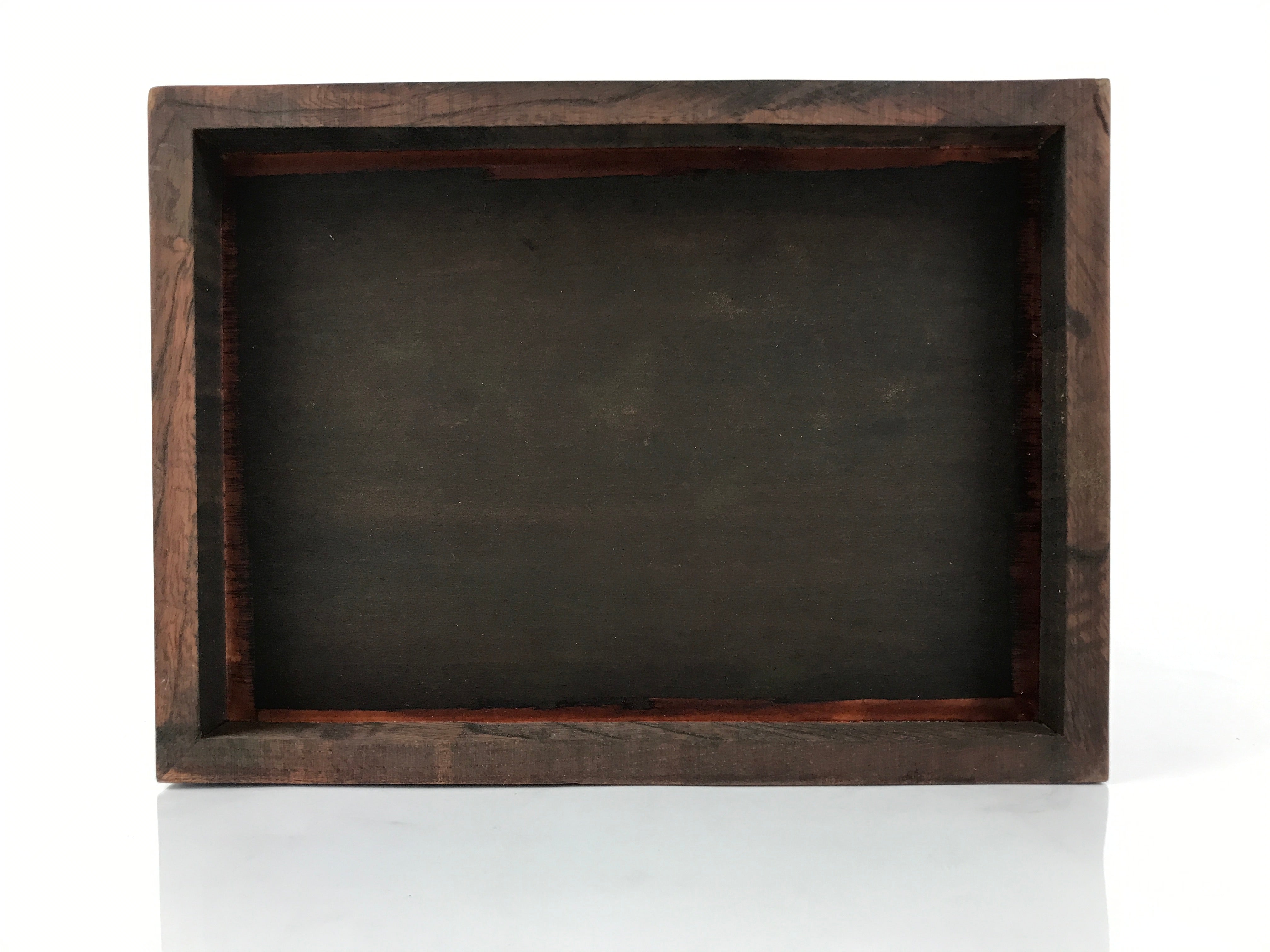 Japanese Wooden Tansu Storage Chest Vtg Haribako Four Drawers Makie Nanten T414