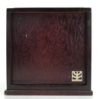 Japanese Wooden Tansu Storage Chest Vtg Haribako Trinket Box 2 Drawers T378