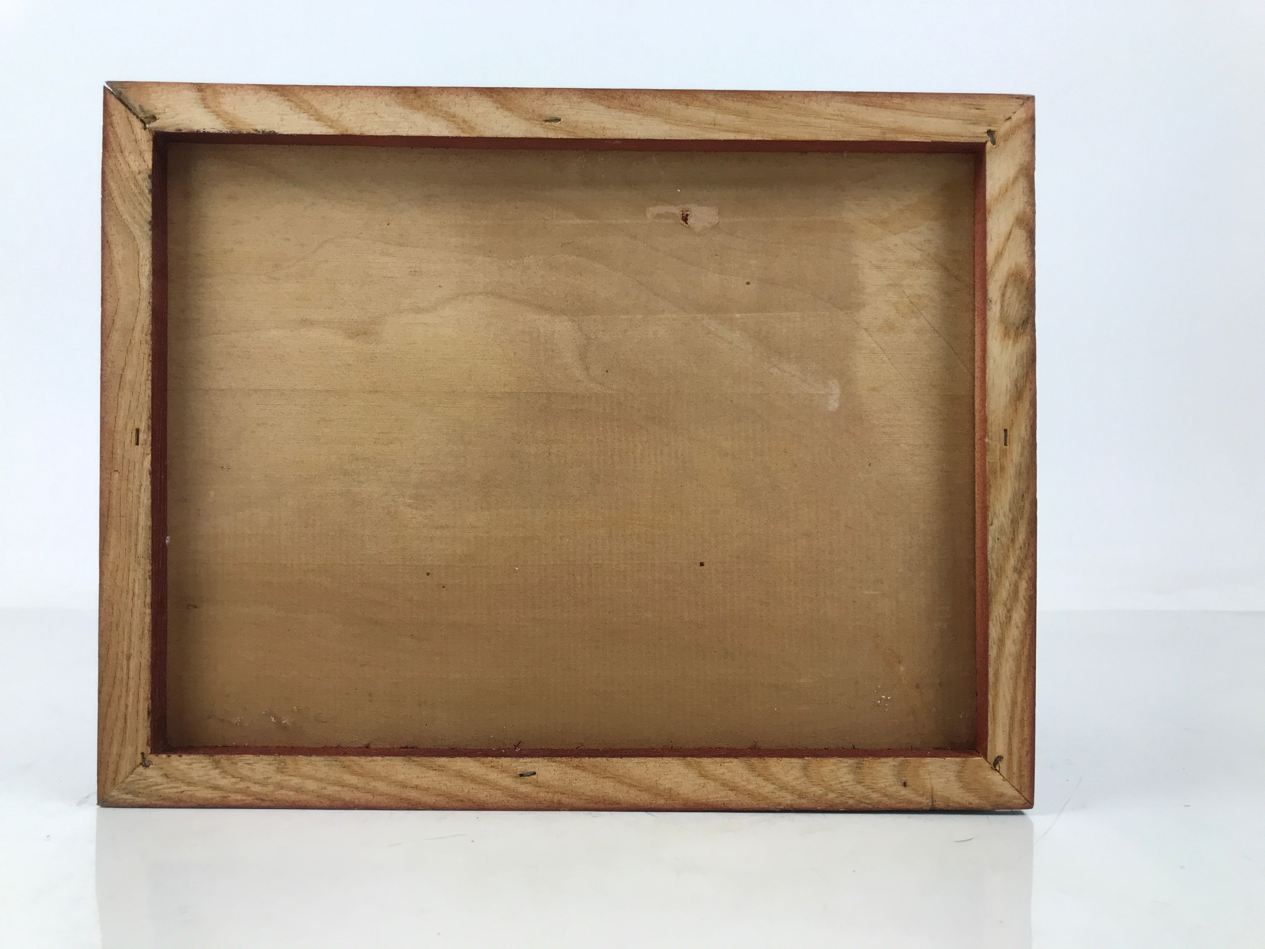 Japanese Wooden Tansu Storage Chest Vtg Haribako Trinket Box 3 Drawer Brown T405