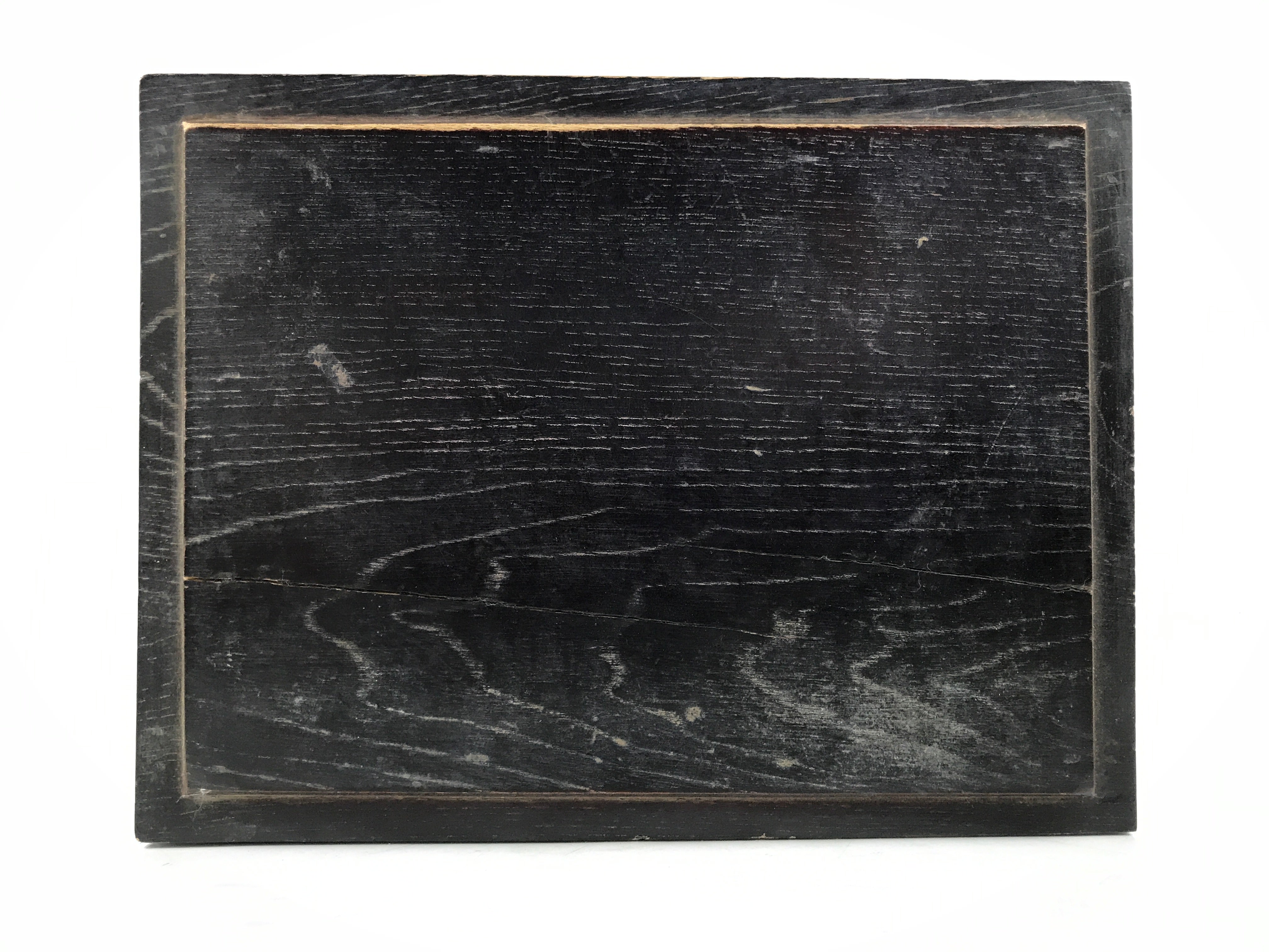 Japanese Wooden Tansu Storage Chest Vtg Haribako Trinket Box 3 Drawer Brown T416