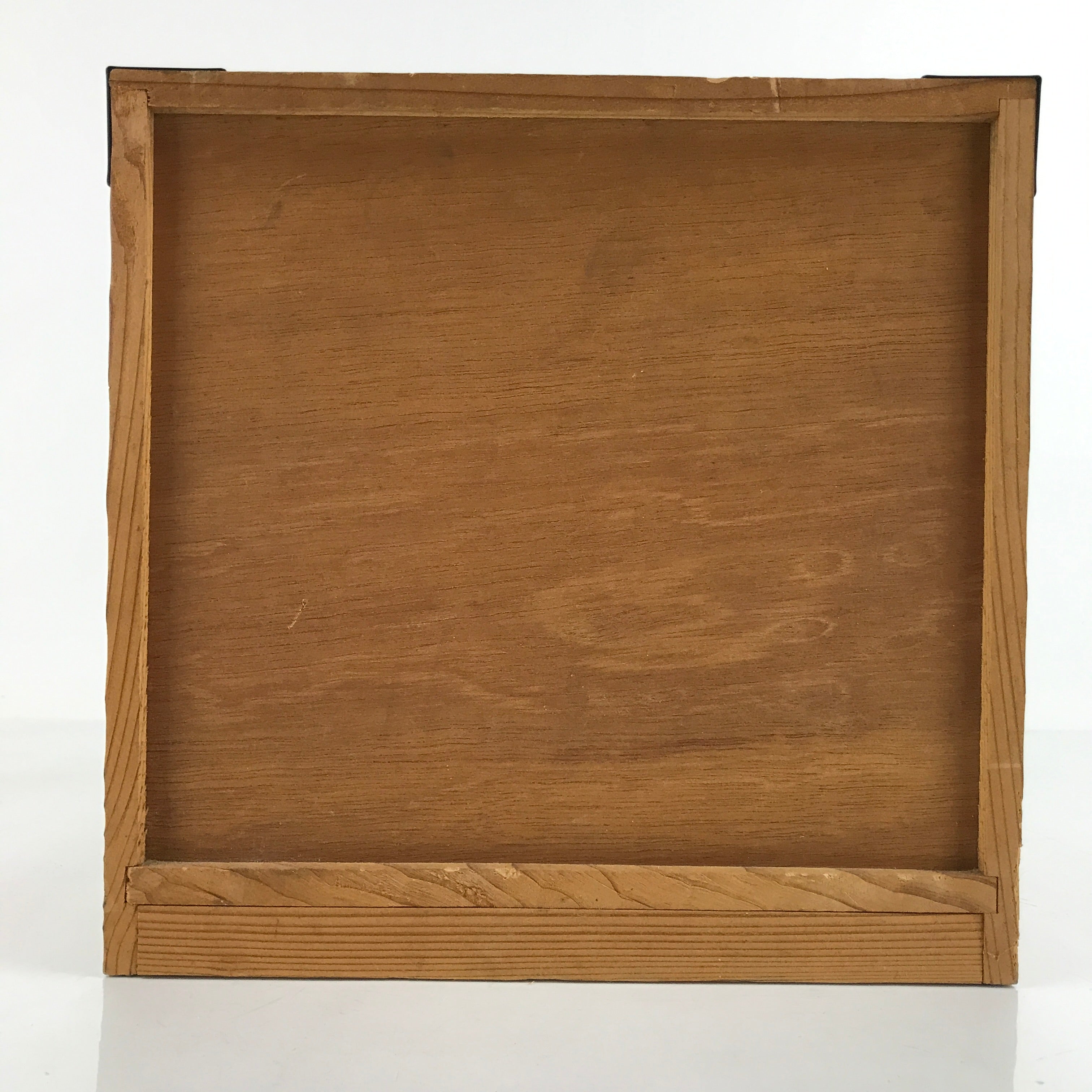Japanese Wooden Tansu Storage Chest Vtg Haribako Trinket Box 4 Drawers T382