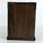Japanese Wooden Tansu Storage Chest Vtg Haribako Trinket Box 4 Drawers T383