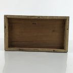 Japanese Wooden Tansu Storage Chest Vtg Haribako Trinket Box 4 Drawers T383