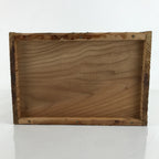 Japanese Wooden Tansu Storage Chest Vtg Haribako Trinket Box 4 Drawers T385