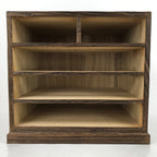 Japanese Wooden Tansu Storage Chest Vtg Haribako Trinket Box 5 Drawer Large T391