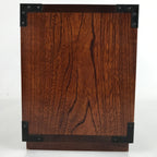 Japanese Wooden Tansu Storage Chest Vtg Haribako Trinket Box 5 Drawers T388