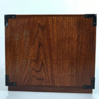 Japanese Wooden Tansu Storage Chest Vtg Haribako Trinket Box 5 Drawers T388