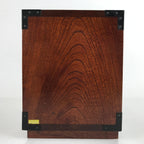 Japanese Wooden Tansu Storage Chest Vtg Haribako Trinket Box 5 Drawers T388