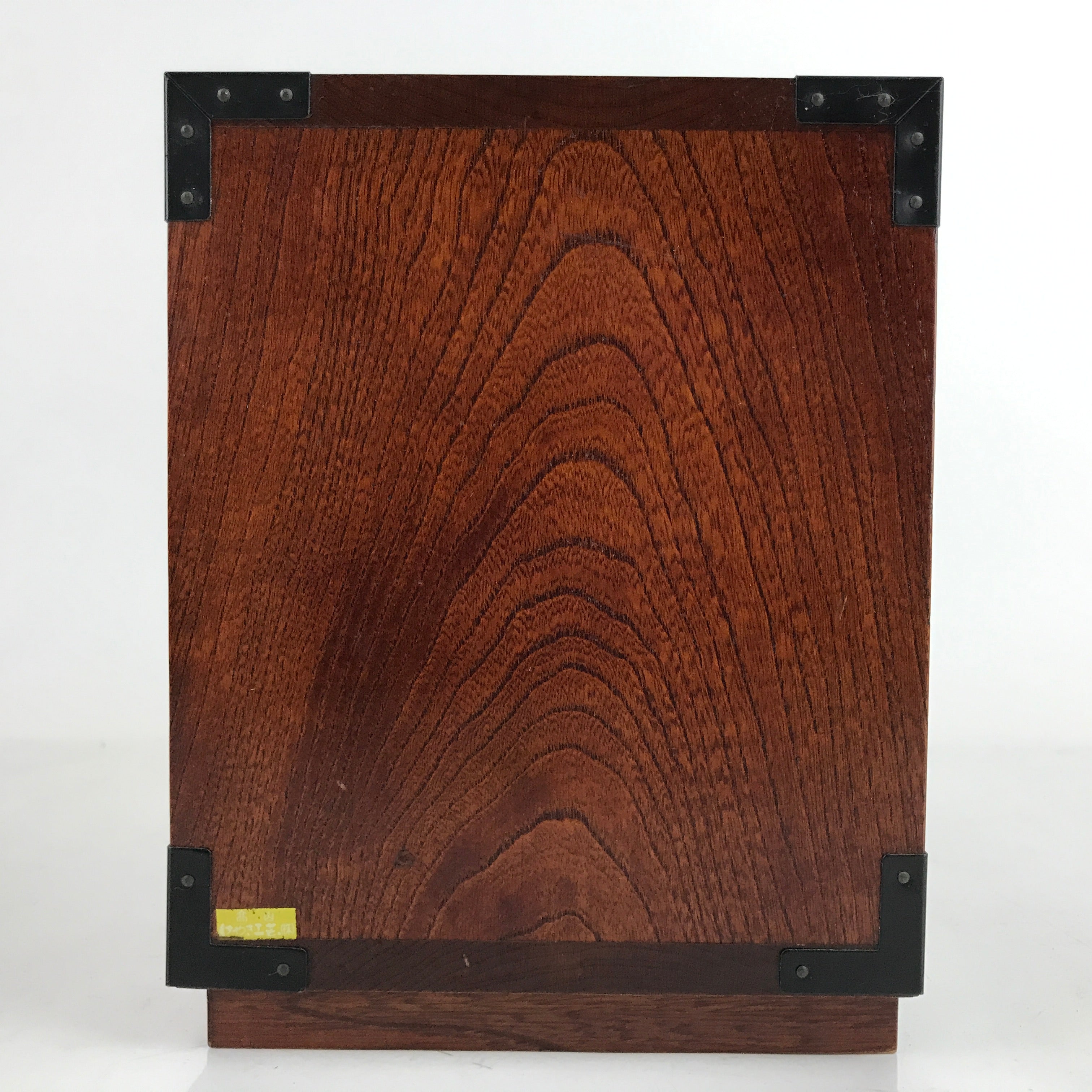 Japanese Wooden Tansu Storage Chest Vtg Haribako Trinket Box 5 Drawers T388