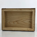 Japanese Wooden Tansu Storage Chest Vtg Haribako Trinket Box 5 Drawers T388