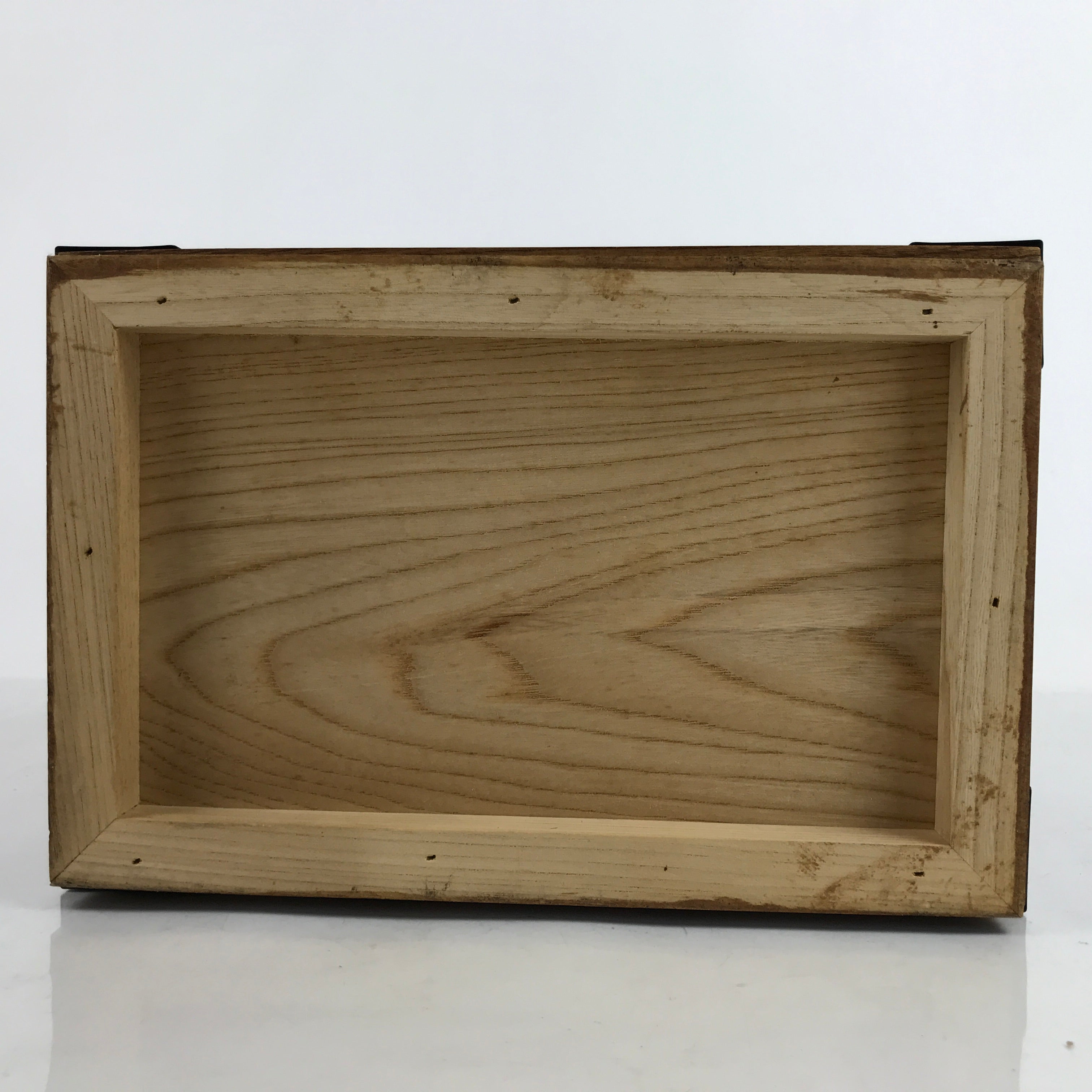 Japanese Wooden Tansu Storage Chest Vtg Haribako Trinket Box 5 Drawers T388