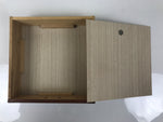 Japanese Wooden Tansu Storage Chest Vtg Haribako Trinket Box 5 Drawers T417