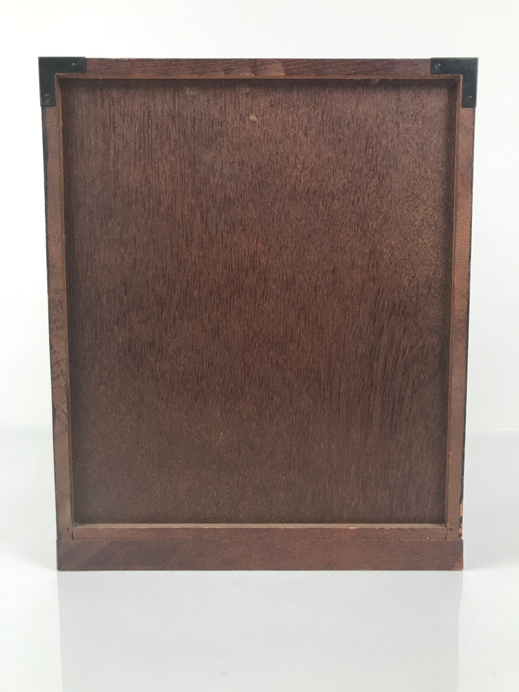 Japanese Wooden Tansu Storage Chest Vtg Haribako Trinket Box 5 Drawers T417