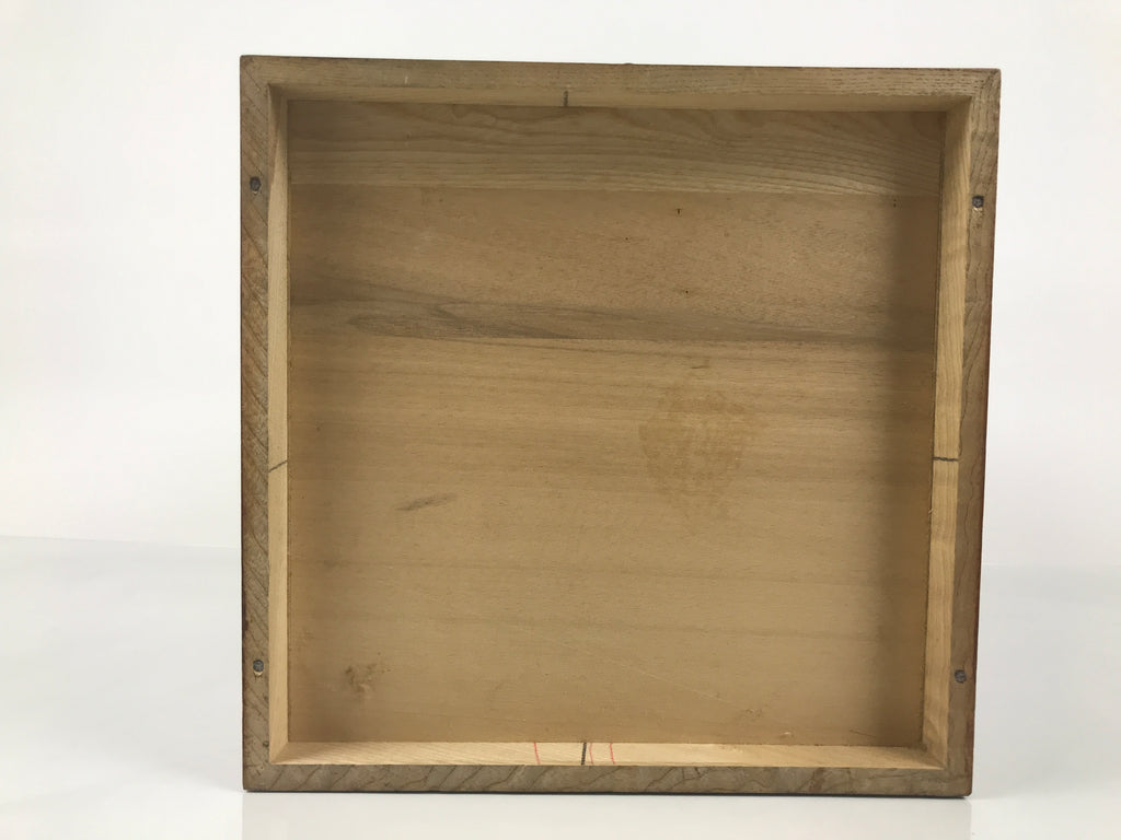 Japanese Wooden Tansu Storage Chest Vtg Haribako Trinket Box 5 Drawers T417