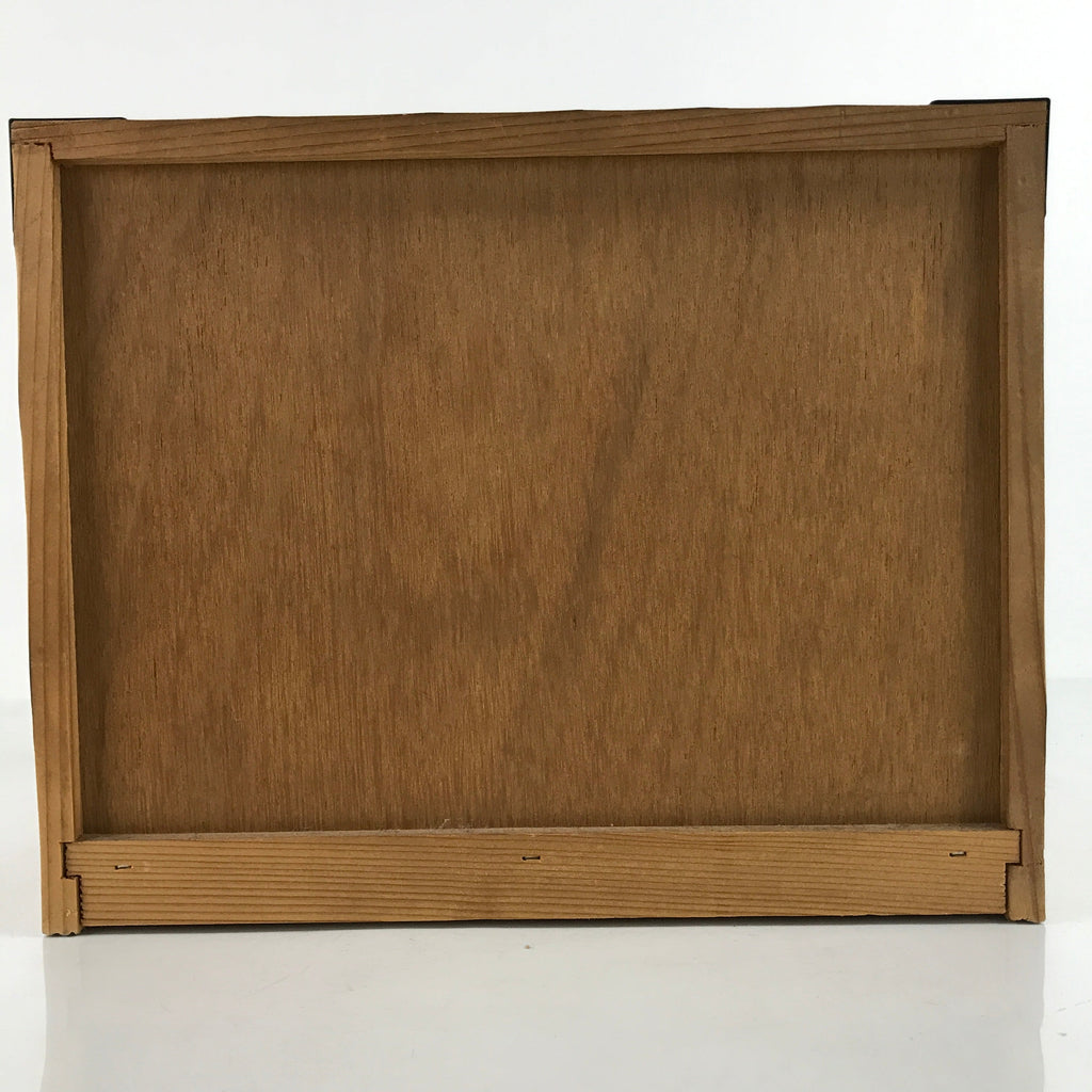Japanese Wooden Tansu Storage Chest Vtg Haribako Trinket Box 6 Drawers T374
