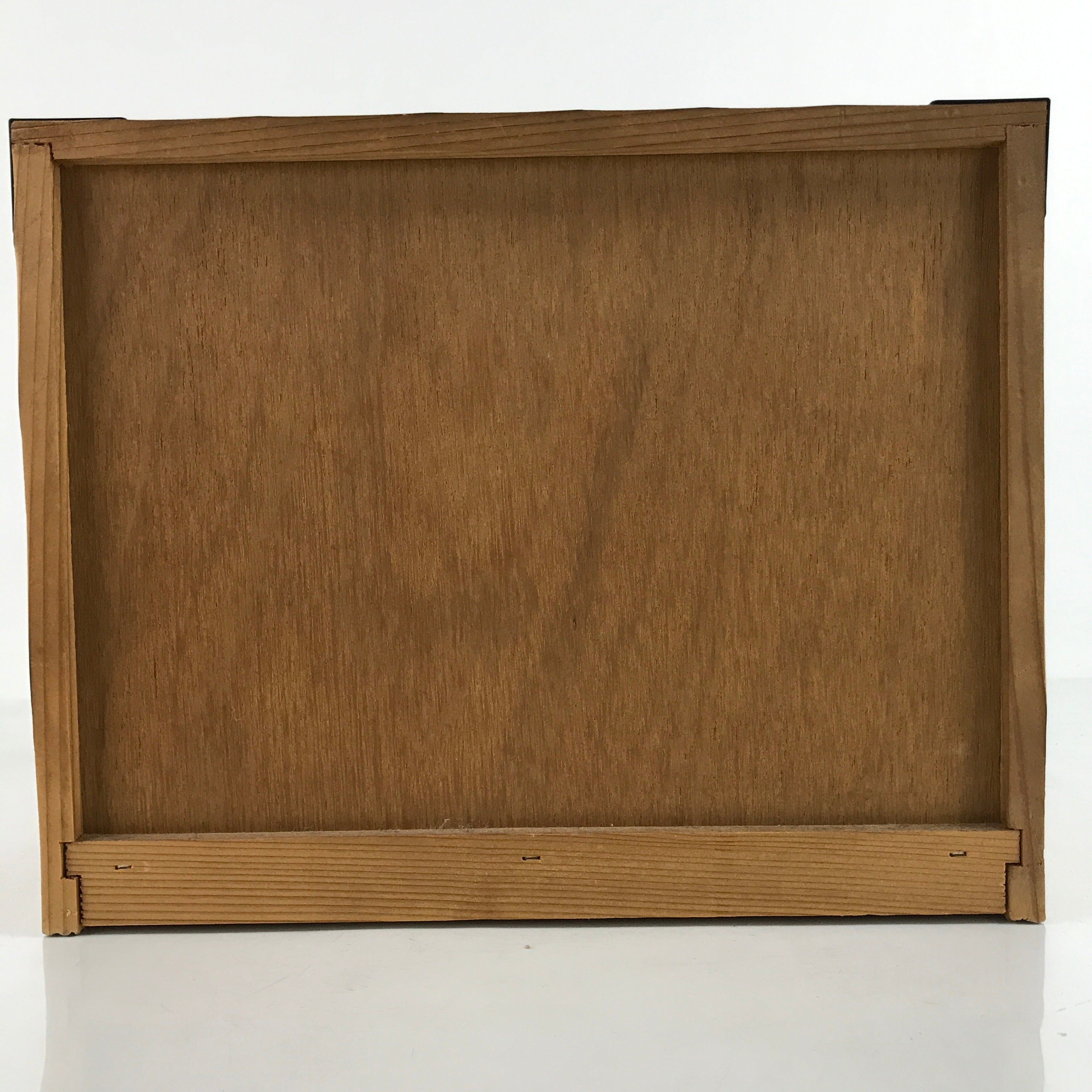 Japanese Wooden Tansu Storage Chest Vtg Haribako Trinket Box 6 Drawers T374