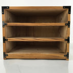 Japanese Wooden Tansu Storage Chest Vtg Haribako Trinket Box 6 Drawers T374