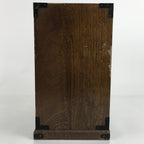 Japanese Wooden Tansu Storage Chest Vtg Haribako Trinket Box 8 Drawers T384