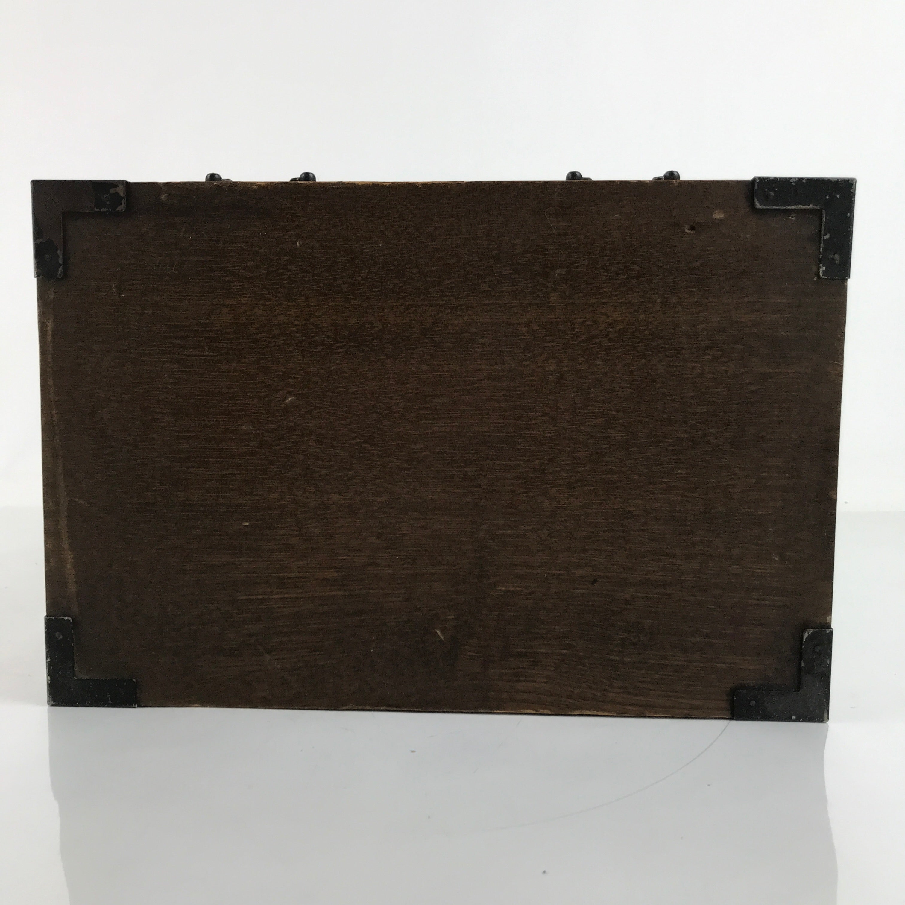 Japanese Wooden Tansu Storage Chest Vtg Haribako Trinket Box 8 Drawers T384