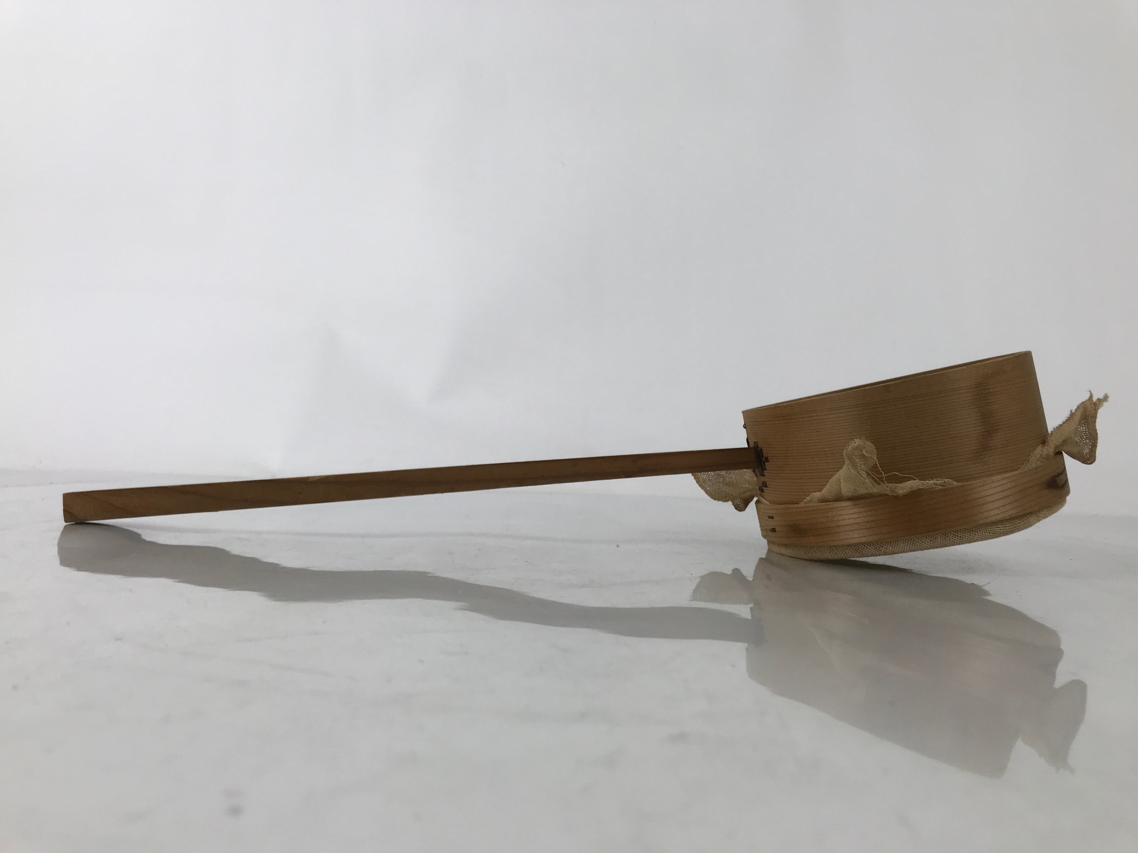 Japanese Wooden Tea Ceremony Water Strainer Mizukoshi Sado Ladle Utensil TG180