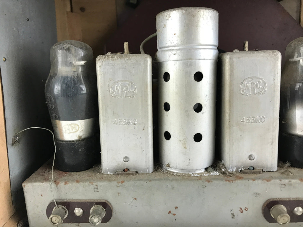 Japanese Wooden Vacuum Tube Radio Nanaola 5S-3 Vtg Electric Appliances JK515