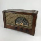 Japanese Wooden Vacuum Tube Radio Nanaola 5S-3 Vtg Electric Appliances JK515