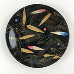 Japanese Wooden Wajima-Nuri Lacquered Small Plate Meimeizara Vtg Sweet Plate UR9