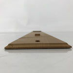 Japanese Wooden Wall Hanging Tanzaku-Kake Shikishi Art Frame Vtg Bamboo FL414