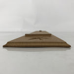 Japanese Wooden Wall Hanging Tanzaku-Kake Shikishi Art Frame Vtg Bamboo FL414