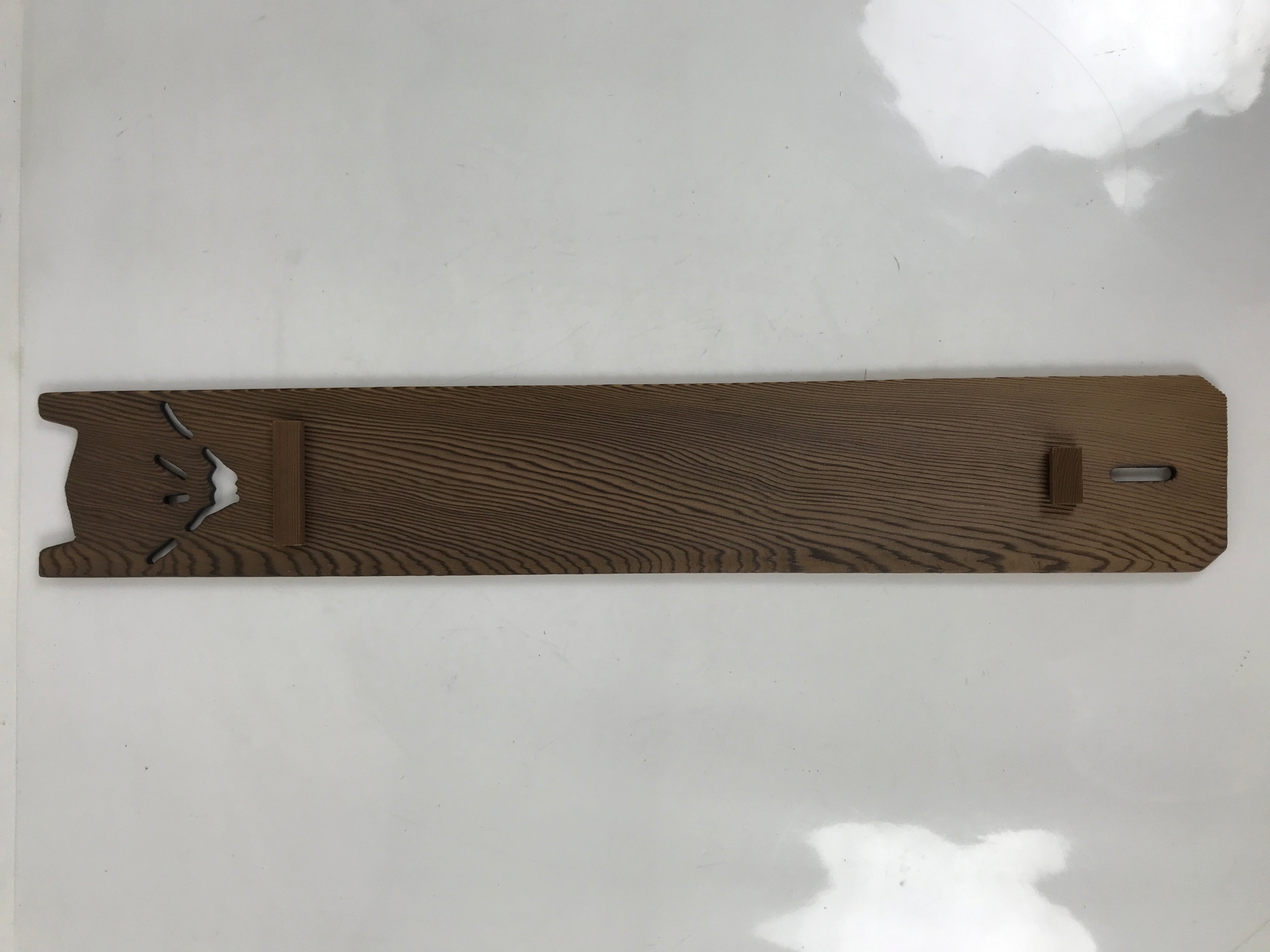 Japanese Wooden Wall Hanging Tanzaku-Kake Shikishi Art Frame Vtg Mt Fuji FL415