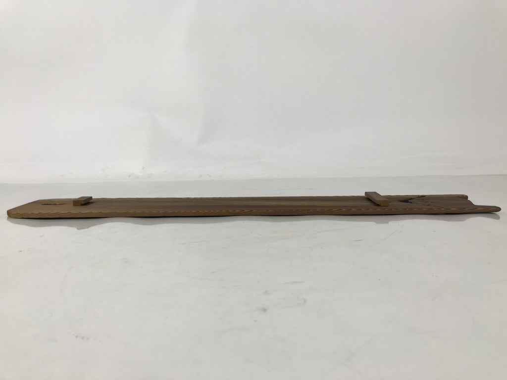 Japanese Wooden Wall Hanging Tanzaku-Kake Shikishi Art Frame Vtg Mt Fuji FL415
