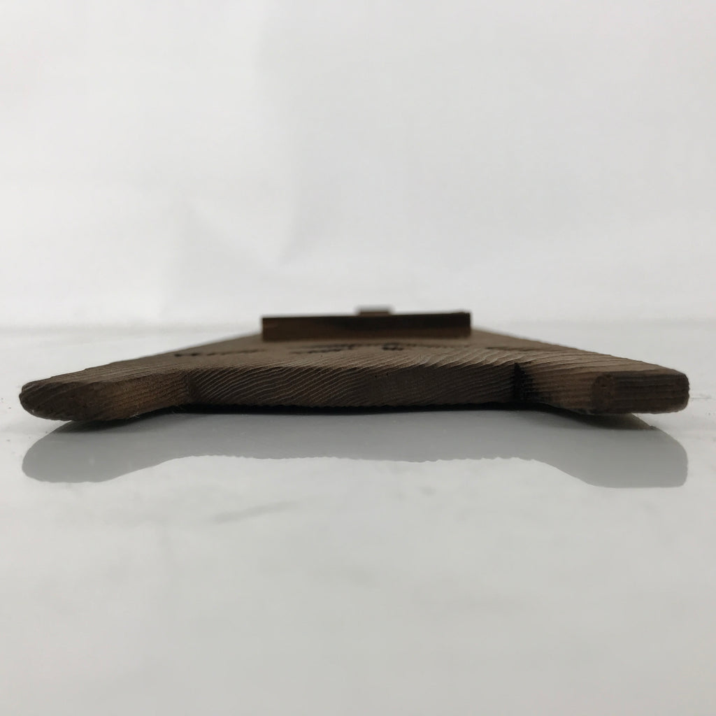 Japanese Wooden Wall Hanging Tanzaku-Kake Shikishi Art Frame Vtg Mt Fuji FL415