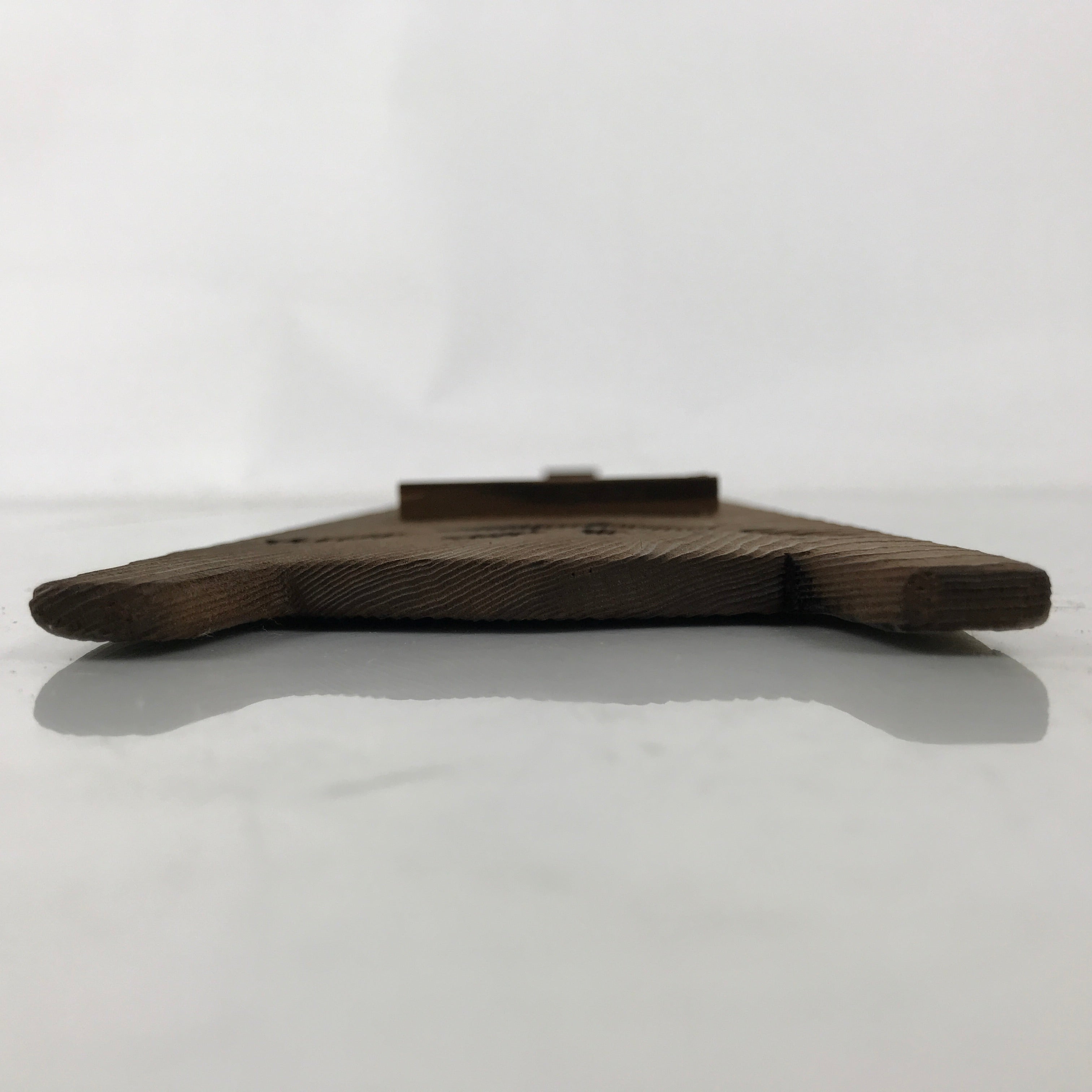 Japanese Wooden Wall Hanging Tanzaku-Kake Shikishi Art Frame Vtg Mt Fuji FL415