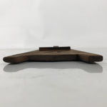 Japanese Wooden Wall Hanging Tanzaku-Kake Shikishi Art Frame Vtg Mt Fuji FL415