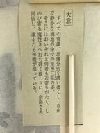 Japanese Zen Calligraphy Adashi Daishin Kan Taza Chagake Kakejiku FL357