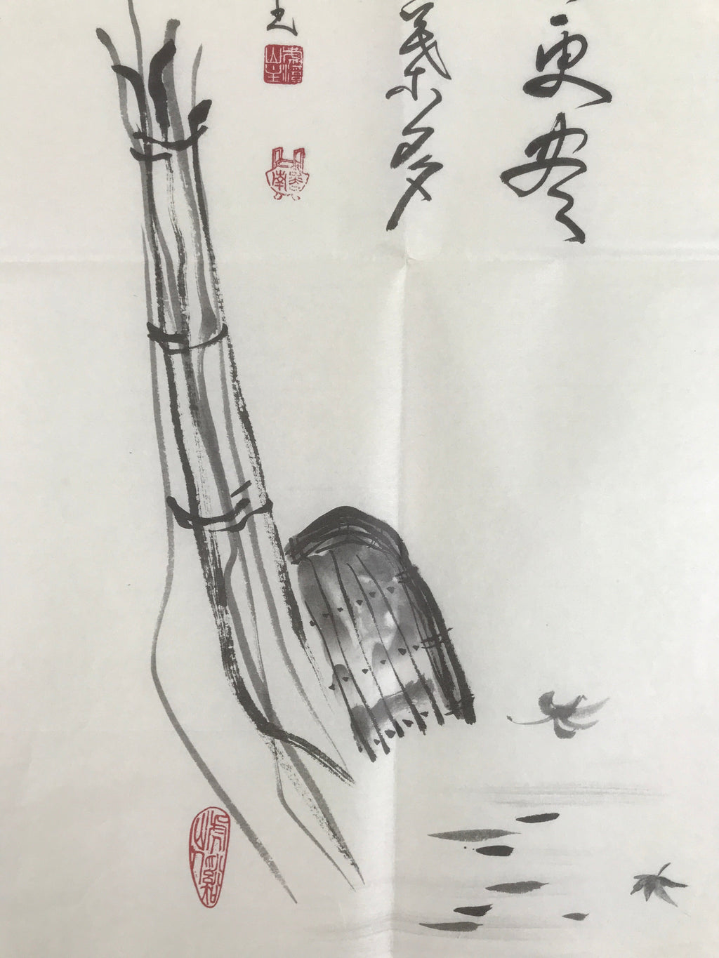 Japanese Zen Calligraphy Nakamura Fumitaka Eihoji Temple Chagake Kakejiku FL359