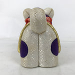 Japanese Zodiac Fabric Dog Doll Vtg Kimekomi Ningyo Animal Paper Mache Amuet ST3