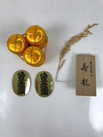 Japanese Zodiac Fabric Dragon Doll Vtg Kimekomi Ningyo Animal Green Gold Rice ST