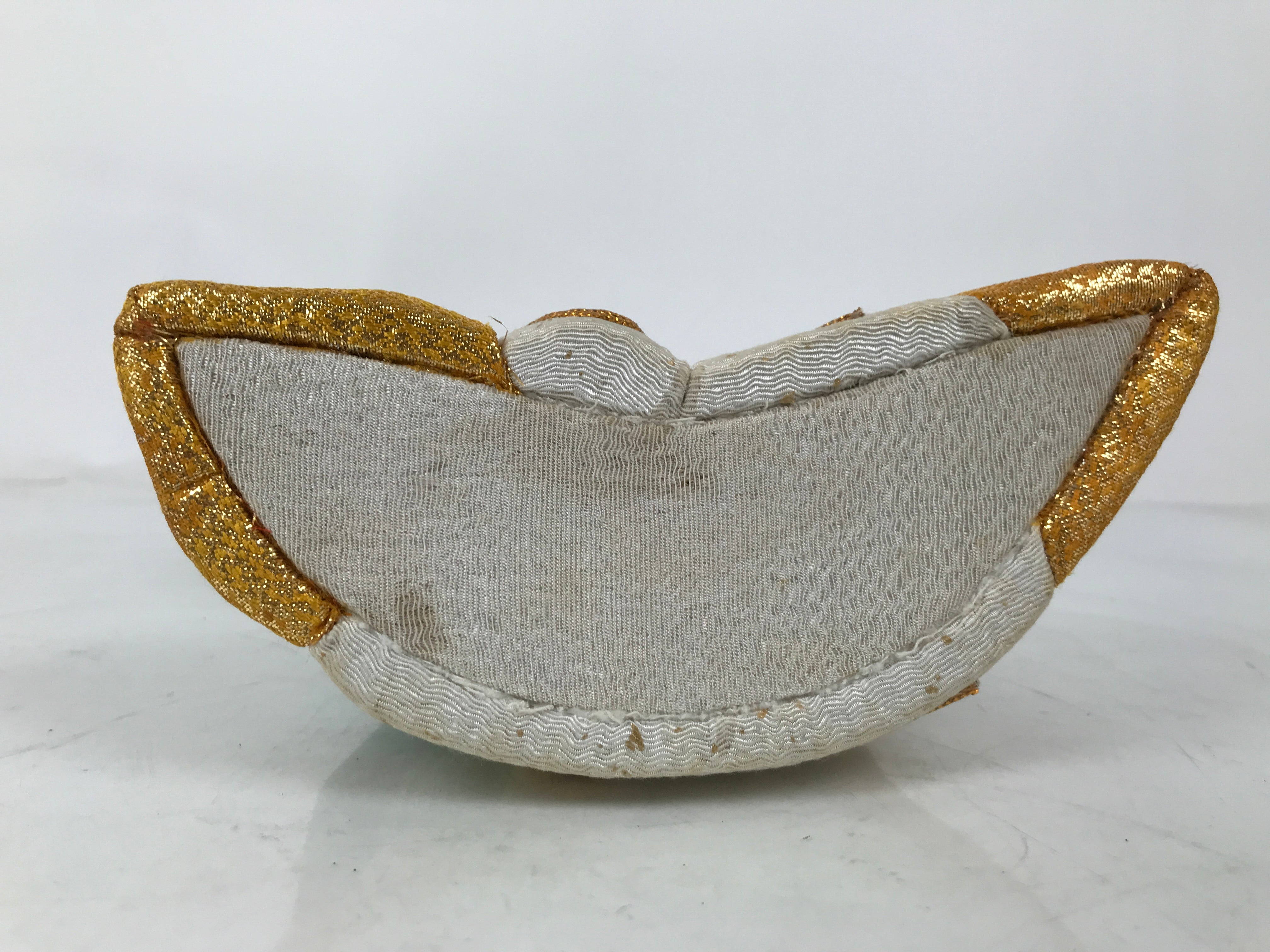 Japanese Zodiac Fabric Dragon Doll Vtg Kimekomi Ningyo Animal Green Gold Rice ST