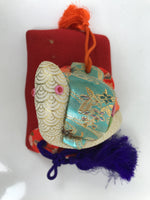 Japanese Zodiac Fabric Snake Doll Vtg Kimekomi Ningyo Animal Lucky Hammer ST31