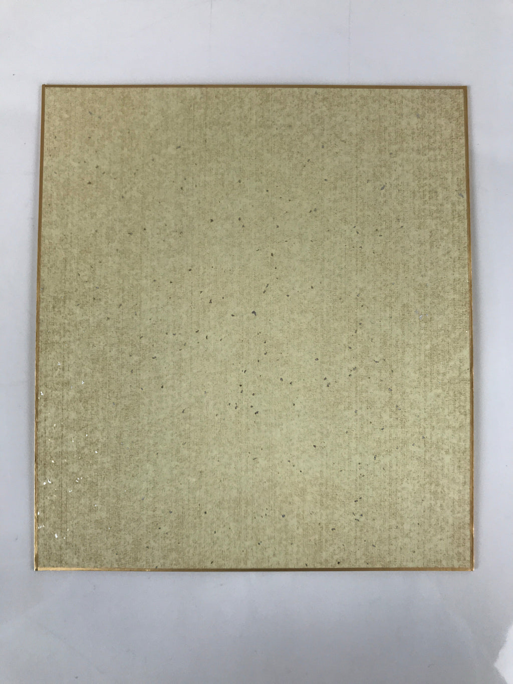 Japanese Zodiac Shikishi Art Board Painting Vtg Dog Calligraphy Black A681