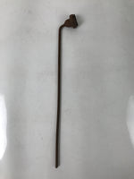 Japanese Cast Iron Yaki-In Branding Stamp Vtg Wood Craft Sweets Deer Shika T141