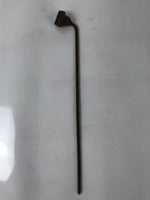 Japanese Cast Iron Yaki-In Branding Stamp Vtg Wood Craft Sweets Deer Shika T141