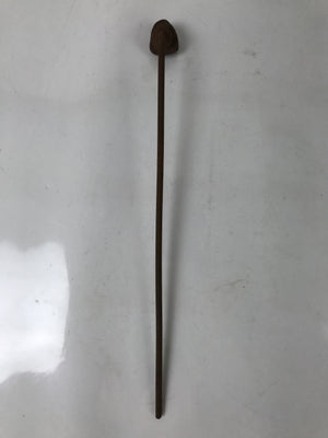 Japanese Cast Iron Yaki-In Branding Stamp Vtg Wood Craft Sweets Deer Shika T141