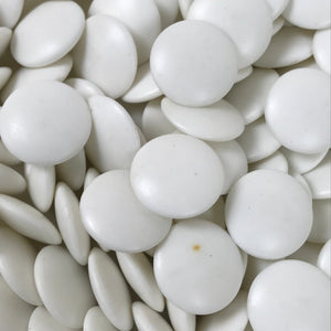 Japanese Go Stone Goishi Game Pieces Vtg Traditional Igo White Resin Plastic GO9
